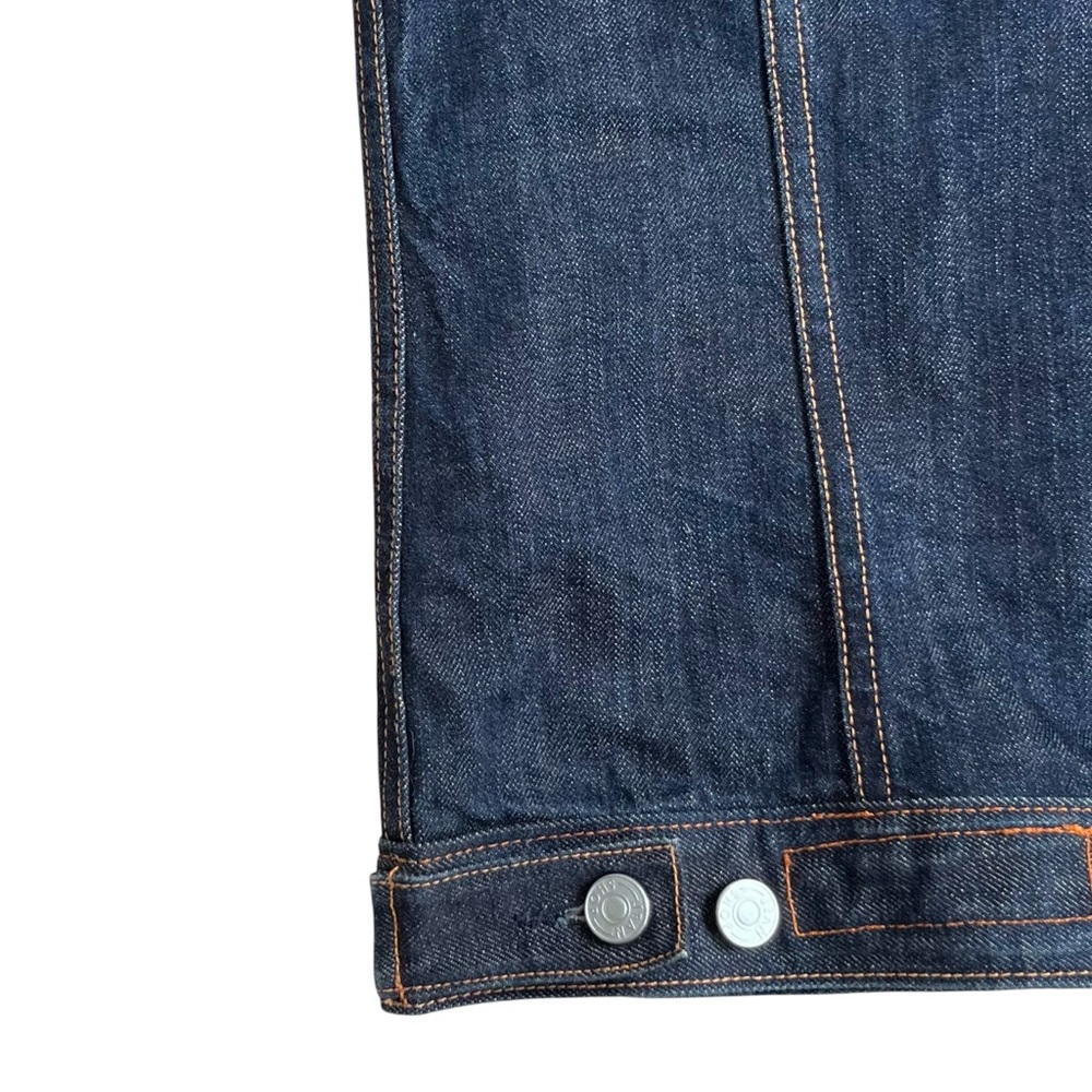 Vintage Jean Shop Jacket Selvedge Denim Trucker NYC - Picture 10 of 16